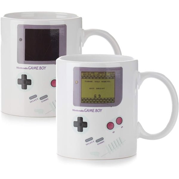 Paladone Kubek termiczny Game Boy, ceramiczny, wielokolorowy, 11 x 9 x 9 cm, 10 fl.oz.